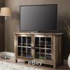 Rustic Grey Tv Stand Media Console Stands for Living Room Bedroom (Photo 10 of 15)