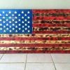 Rustic American Flag Wall Art (Photo 9 of 25)