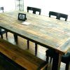Oval Reclaimed Wood Dining Tables (Photo 22 of 25)