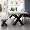 Iron and Wood Dining Tables (Photo 4 of 25)