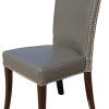 High Back Leather Dining Chairs (Photo 4 of 25)