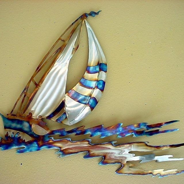 20 Best Collection of Sailboat Metal Wall Art