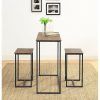 Wallflower 3 Piece Dining Sets (Photo 6 of 25)