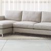 Setoril Modern Sectional Sofa Swith Chaise Woven Linen (Photo 8 of 15)