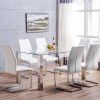 Clear Glass Dining Tables and Chairs (Photo 24 of 25)