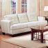 2024 Popular Beige Leather Couches