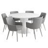 White Circle Dining Tables (Photo 1 of 25)