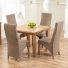 Oak Extending Dining Tables and 4 Chairs (Photo 5 of 25)