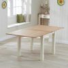 Cream and Wood Dining Tables (Photo 17 of 25)