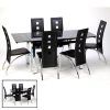 Black Extendable Dining Tables Sets (Photo 14 of 25)