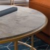 Round Coffee Tables With Steel Frames (Photo 8 of 15)