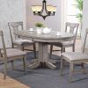 Amir 5 Piece Solid Wood Dining Sets (Set of 5) (Photo 17 of 25)