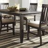 Craftsman 5 Piece Round Dining Sets With Uph Side Chairs (Photo 12 of 25)