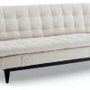 Celine Sectional Futon Sofas With Storage Camel Faux Leather (Photo 9 of 15)
