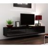 Black Tv Cabinets With Doors (Photo 4 of 20)