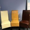 Mansfield Cocoa Leather Sofa Chairs (Photo 16 of 25)