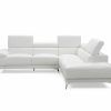 Matilda 100% Top Grain Leather Chaise Sectional Sofas (Photo 7 of 15)