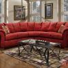 Red Microfiber Sectional Sofas (Photo 17 of 21)