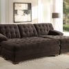 Sectional Sofa With Large Ottoman (Photo 8 of 20)