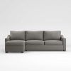 2Pc Maddox Left Arm Facing Sectional Sofas With Cuddler Brown (Photo 5 of 15)