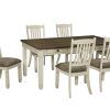 Craftsman 7 Piece Rectangle Extension Dining Sets With Side Chairs (Photo 8 of 25)
