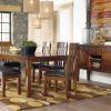 Craftsman 7 Piece Rectangle Extension Dining Sets With Uph Side Chairs (Photo 7 of 25)