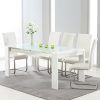White Gloss and Glass Dining Tables (Photo 15 of 25)