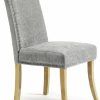 Oak Fabric Dining Chairs (Photo 11 of 25)