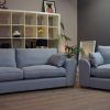3 Seater Sofa and Cuddle Chairs (Photo 17 of 20)