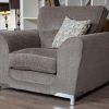 3 Seater Sofa and Cuddle Chairs (Photo 4 of 20)