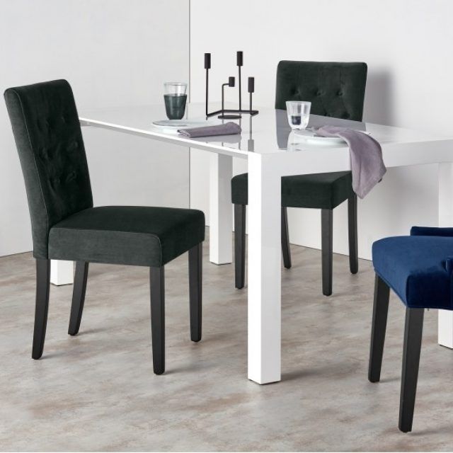 25 Ideas of Velvet Dining Chairs