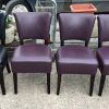 Purple Faux Leather Dining Chairs (Photo 6 of 25)
