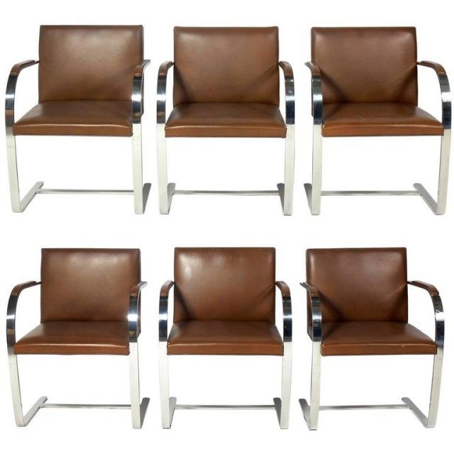 The Best Chrome Leather Dining Chairs
