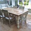 Shabby Dining Tables and Chairs (Photo 3 of 25)