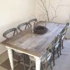 Shabby Dining Tables and Chairs (Photo 1 of 25)