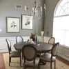 Combs 5 Piece Dining Sets With  Mindy Slipcovered Chairs (Photo 25 of 25)