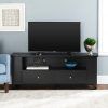 Tv Stands With Table Storage Cabinet in Rustic Gray Wash (Photo 9 of 15)