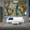 Abstract Map Wall Art (Photo 4 of 20)