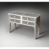 Black and White Inlay Console Tables (Photo 1 of 25)