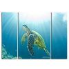 Sea Turtle Canvas Wall Art (Photo 7 of 25)