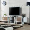 Noah Rustic White 66 Inch Tv Stands (Photo 3 of 11)