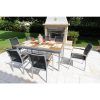 Laurent 7 Piece Rectangle Dining Sets With Wood and Host Chairs (Photo 20 of 25)