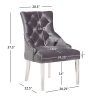 Gina Grey Leather Sofa Chairs (Photo 25 of 25)