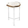 Mix Agate Metal Frame Console Tables (Photo 22 of 25)