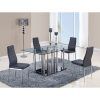 Glass and Stainless Steel Dining Tables (Photo 20 of 25)