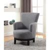 Umber Grey Swivel Accent Chairs (Photo 4 of 25)