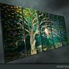 Abstract Outdoor Metal Wall Art (Photo 11 of 15)