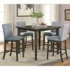 Bettencourt 3 Piece Counter Height Solid Wood Dining Sets (Photo 13 of 25)