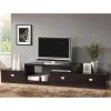 Fashionable Dark Wood Tv Stands for Sales On Tv Stands Solid Wood Stand Dark Oak Distressed Timber (Photo 7377 of 7825)