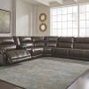Jackson 6 Piece Power Reclining Sectionals With  Sleeper (Photo 9 of 25)